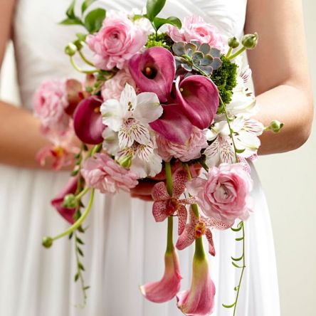 The Pink Cascade Bouquet