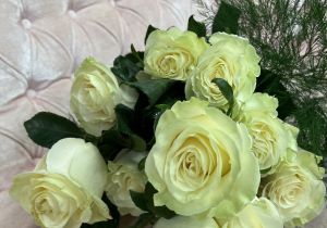 White Roses by the Dozen