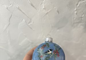 Chickadee Cheer Ornament