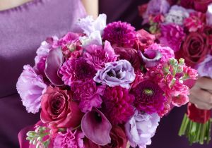 The Bridesmaid's Garden Bouquet