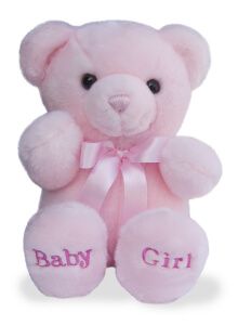 Comfy Baby Girl Bear