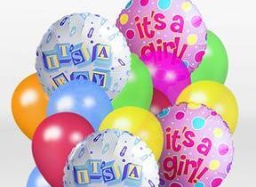 It's A Boy Balloon Bunch