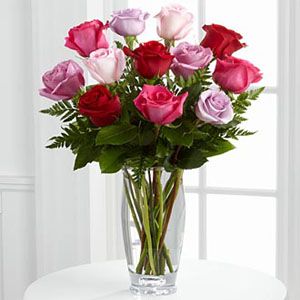 The Captivating Colour Rose Bouquet