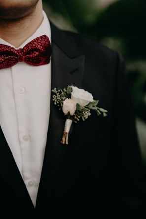 White Knight Boutonniere