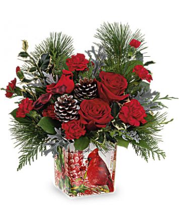 Teleflora's Cardinal Cheer 