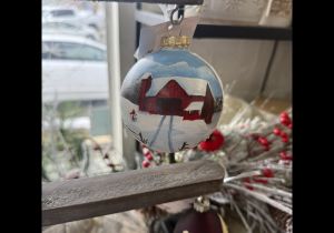 Barnside Visitor Ornament