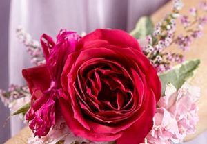 The Rose Charm Corsage