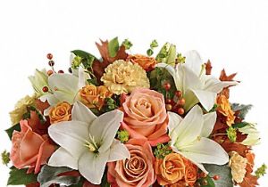 Teleflora's Harvest Shimmer Centerpiece