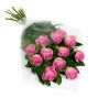 Pretty Pink Roses by the Dozen