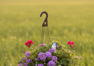Pretty Porch Hanging basket