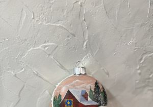 Patchwork Evening Ornament