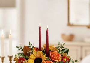 Teleflora's Earthy Autumn Centerpiece