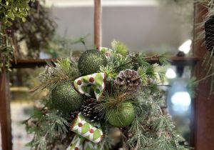 Frosted Wood Wreath