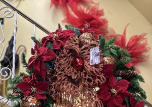 Red and Bronze Wreath