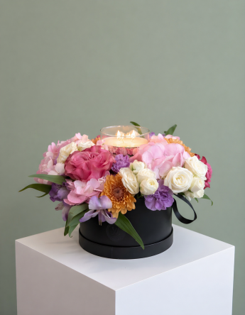 Premium Candle Hat Box